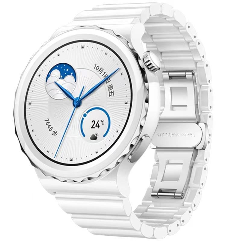 Керамический ремешок 22 мм 20 мм для Huawei Watch GT3 Pro 46 мм/43 мм Металлический браслет Наручный ремешок для Samsung Watch 5/4/3 Amazfit GTR/Stratos