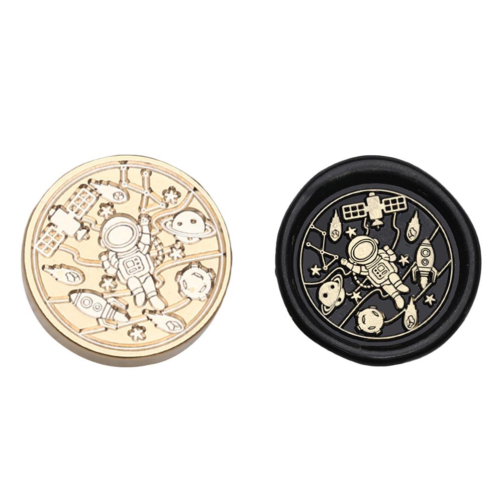 Серия AU Astronaut, медная головка, классическая винтажная эмалированная медная головка для свадьбы C