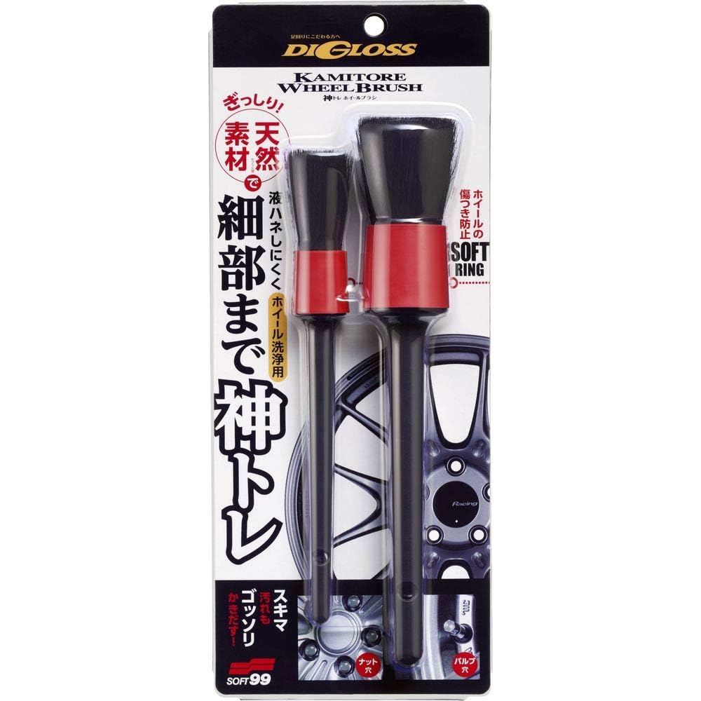 SOFT99 DIGLOSS Подвеска Уход Автомойка Принадлежности Щетка для Колес для Чистки Колес Автомобиля Shin-Tre (Номер продукта 02094)