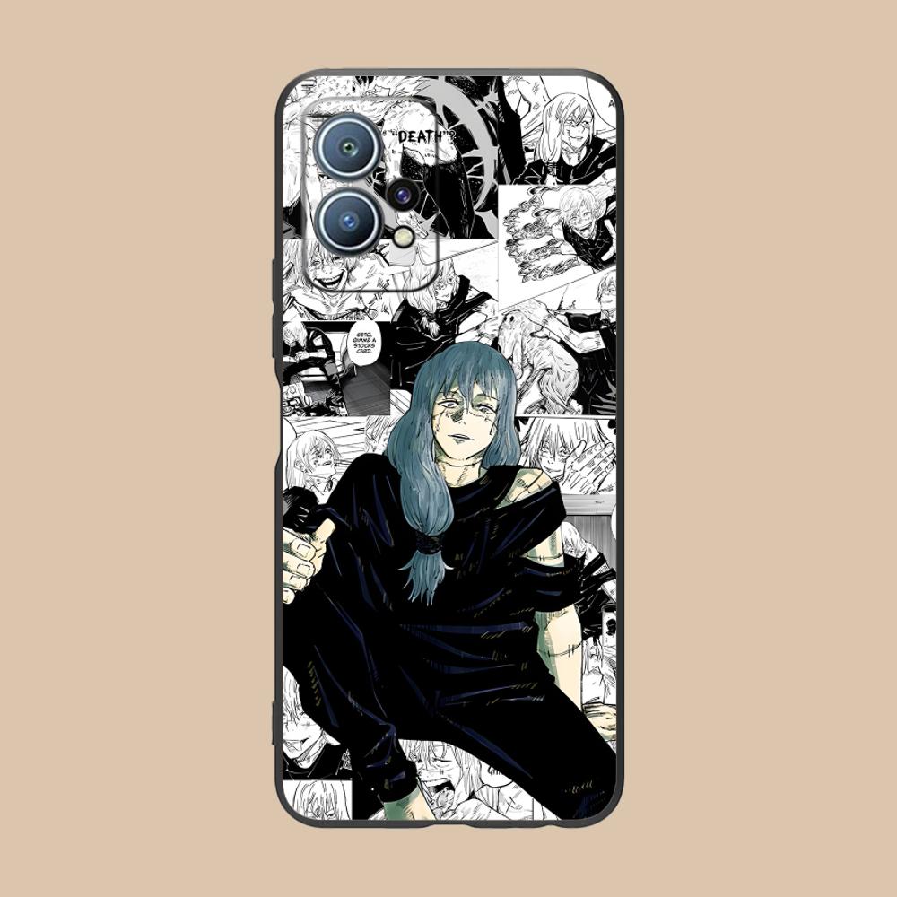 JJK Mahito Phone Case for Huawei P60 P50 P40 P30 P20 P10 P9 P8 Pro Lite Plus Soft TPU Shockproof Cover
