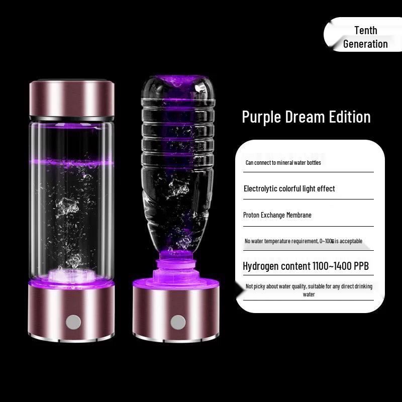 Hydrogen-Rich Water Cup - Premium Health Glass Gift