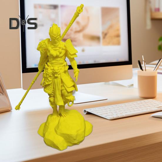 3D-печатная фигурка Укуна Великие мудрецы, равные небесам Статуэтка Скульптура Короля обезьян Модель Настольное украшение Орнамент Игровая периферия