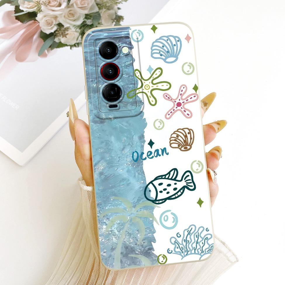 Чехол для Tecno Camon 18 Premier Чехол Модный Мультяшный Милый Забавный Расписной Силиконовый Чехол для Телефона CH9 CH9n