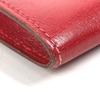 HERMES H logo vintage Pochette Rio Pochette Rio Clutch bag bag pouch Leather Red