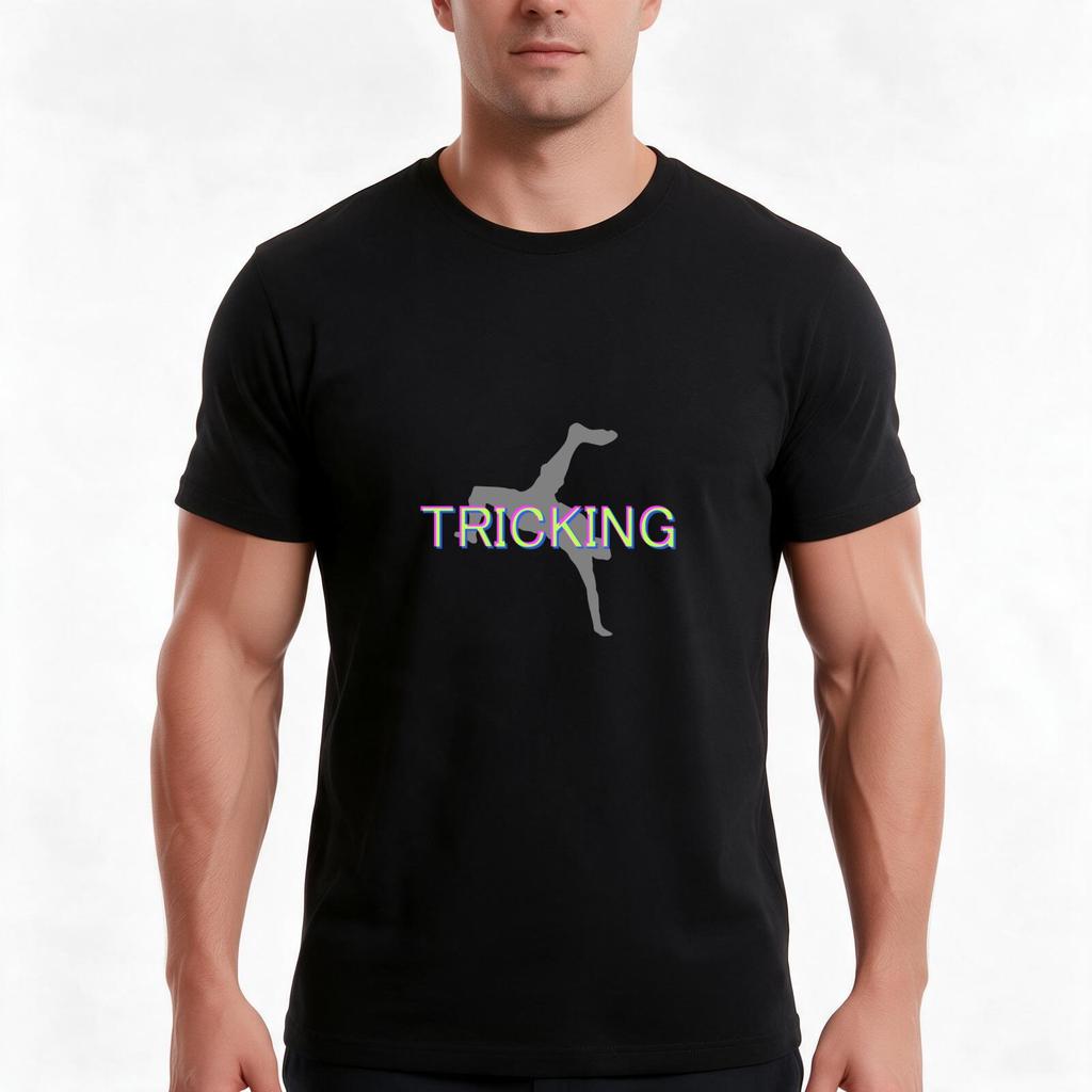 Martial Arts Tricking Tshirt Summer Casual Cotton Tee Oversized Streetwear Tops Vintage Graphic Print Unisex Unisex Unisex
