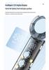T242 High-Speed Handheld Fan with Night Light - Portable, Digital Display, Multi-Speed Turbo Fan for Outdoors