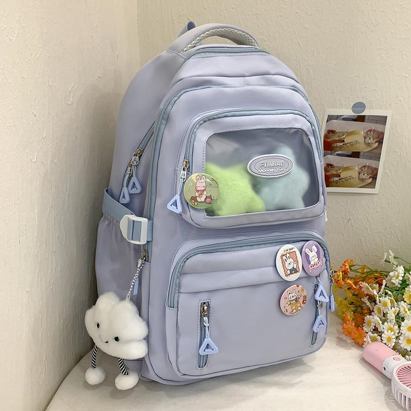 School Bag Children's Elementary School Students Girls Junior High School Students High School Two-piece Set Backpack
