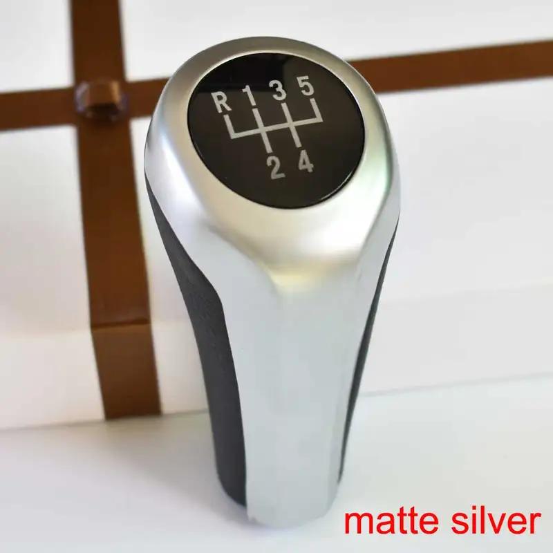 Manual 5 6 Speed Gear Shift Knob Lever Handle For BMW 1 3 5 6 Series E30 E32 E34 E36 E38 E39 E46 E53 E60 E63 E83 E84 E87
