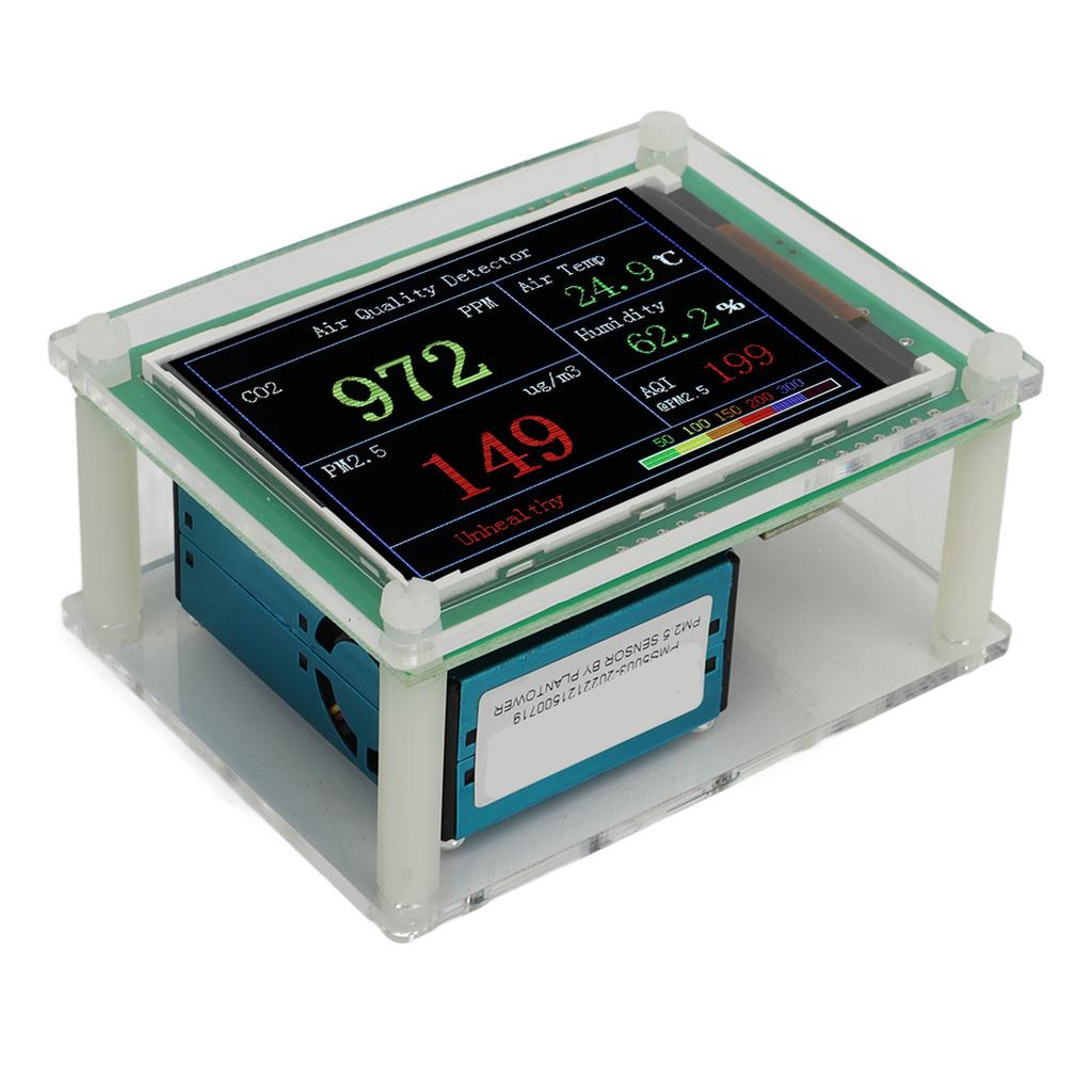 Air Quality Monitor Home Carbon Dioxide Detector High Accuracy Sensor Air Quality Detector for