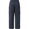 SALOMON Letter Mid-Waist Pocket Cargo Pants Unisex Pants Navy-Blue C28166