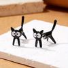 2025 Новые модные серьги-гвоздики ручной работы в виде мультяшных животных и кошек, модные дизайнерские серьги для женщин и девочек, милые украшения для вечеринок, подарки
