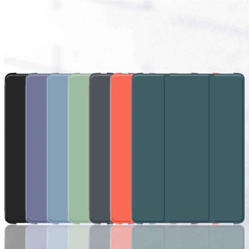 Чехол с держателем для карандашей для iPad Air 2 9,7 2017, 5, 6, для iPad 10,2, 9, 2021, 8, 2020, Mini 6, 5, 4, 3 Pro, 10,5, смарт-чехол