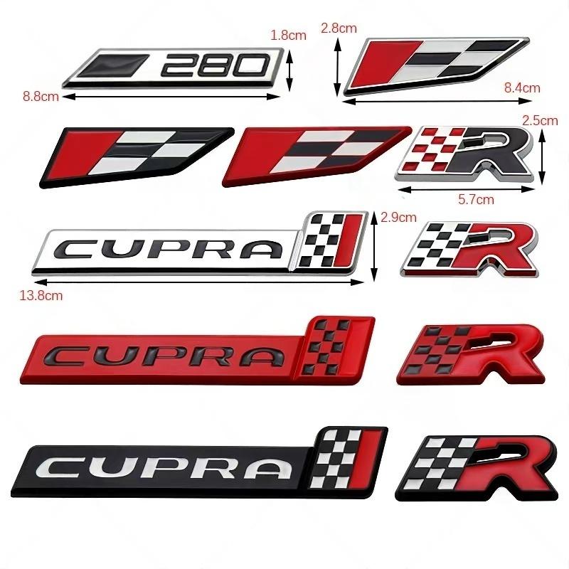 1Pc Metal Premium Car Front Grille Badge Side Door Fender Rear Trunk Emblem Badge Sticker Decal