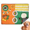 Коврик для обнюхивания домашних животных, коврик для дрессировки собак, коврик для медленной еды, одеяло для тренировки запахов, коврик для нюхания собак, игрушки