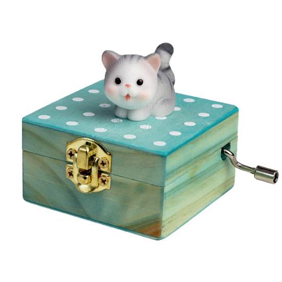 Полезная Деревянная Музыкальная Шкатулка Очаровательная Изысканная Деревянная Музыкальная Шкатулка с Гравировкой