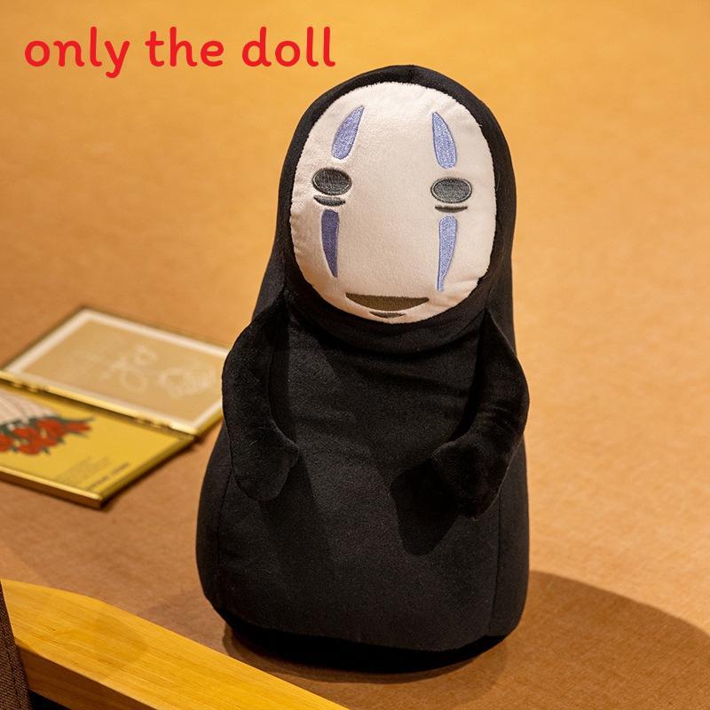 Spirited Away No Face Man Plush Toy With Halloween Decor For Kids And Anime Enthusiasts