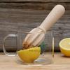 Wooden Reamer Citrus Juicer Lemon Squeezer Natural Wood Lemon Reamer Orange Juice Citrus Fruit Squeezer Home Bar Kitchen Gadgets