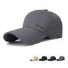 Spring Summer Long Brim Sunscreen Baseball Cap Men's Sunshade Cap Peak Cap