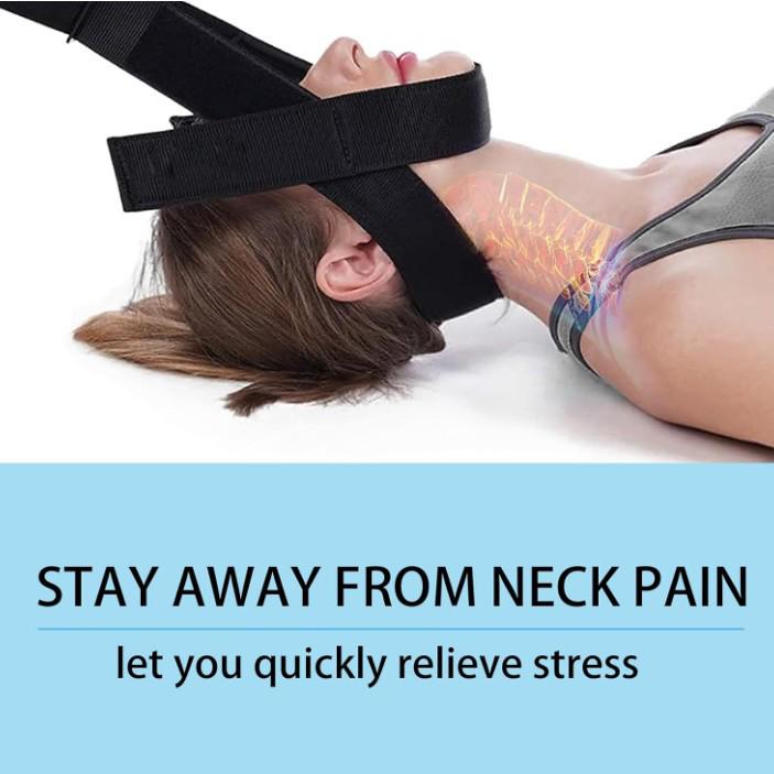 Y-Type Neck Corrector & Massager: Stretch Support Traction Belt