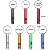 7 Colors Outdoor Camping Hiking Survival Whistle Emergency Whistles EDC Tools Training Accessories