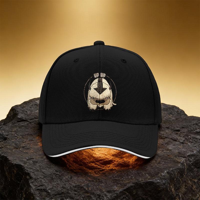 Flying Bison Anime Pattern Hat, Unisex Printed Baseball Cap Sandwich Brim Snapback Sports Cap, Suitable for Daily Commuting and