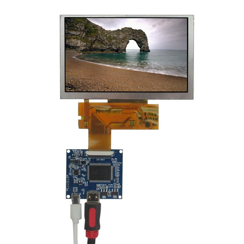 5 Inch 800*480 Multipurpose LCD Screen Display Controller Control Driver Board Mini HDMI-Compatible For Raspberry Pi