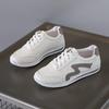 Fashion New Color Matching Fashion Casual Shoes Large Size Small White Shoes Female Students Lace-up Running Sneakers Zapatos De Mujer