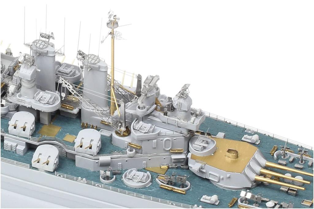 I Love Kit 1/700 ВМС США Линкор USS North Carolina BB-55 Набор высшего класса Пластиковая модель ILK65704