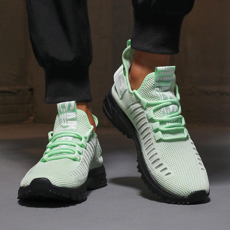 Men's Running Shoes Fashionable and Breathable Youth Outdoor Sports Shoes Women Comfortable and Odor Proof Tennis Walking Shoes