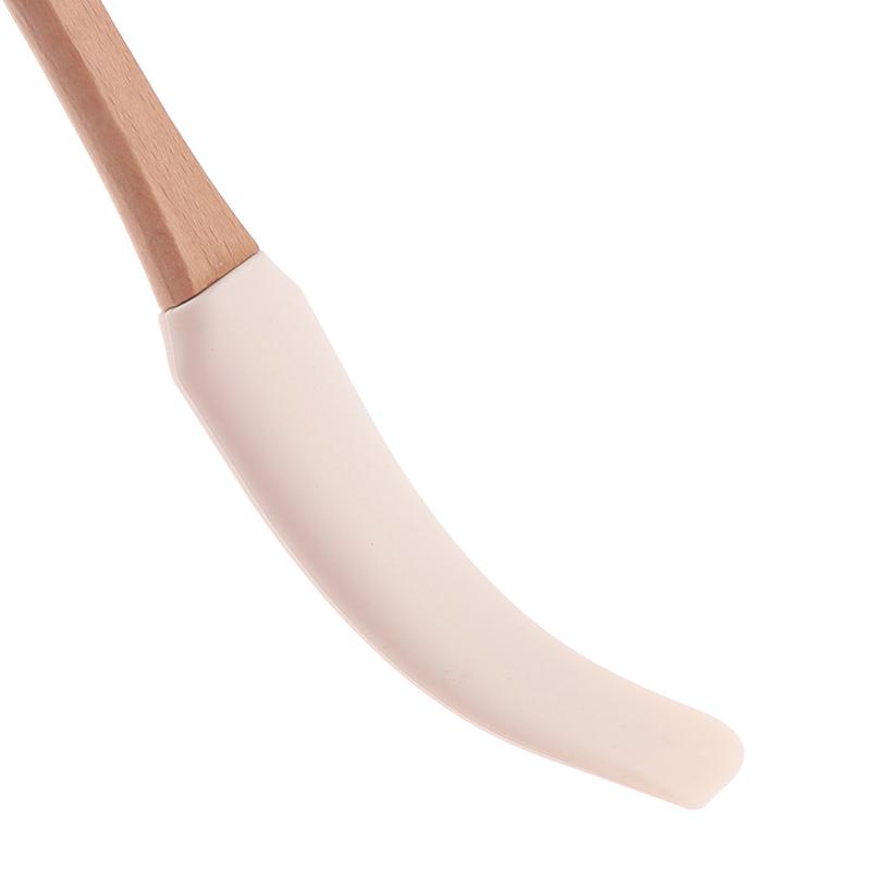 1 шт. скребок, прочная деревянная ручка, лопаточка для посуды, съемный силиконовый скребок для сливочного масла