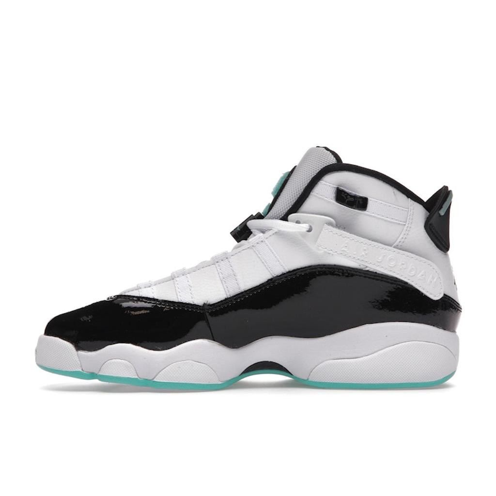Air Jordan 6 Rings GS Tropical Twist Kids Sneakers White 323419-115