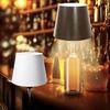 Лампа для винных бутылок Беспроводная лампа USB Перезаряжаемая Регулируемая яркость Сенсорное управление Мягкий свет Без мерцания Светодиодная лампа для винных бутылок