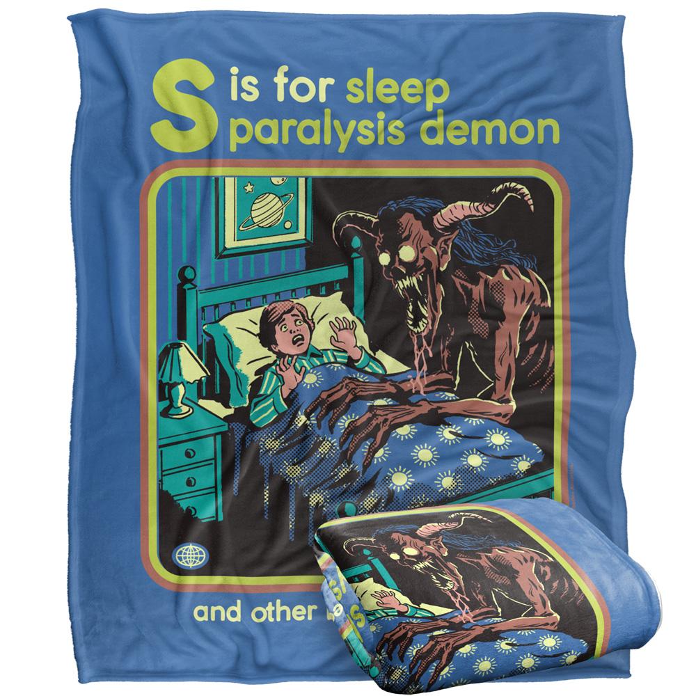 Steven Rhodes Sleep Paralysis Demon Silky Soft Touch Blanket