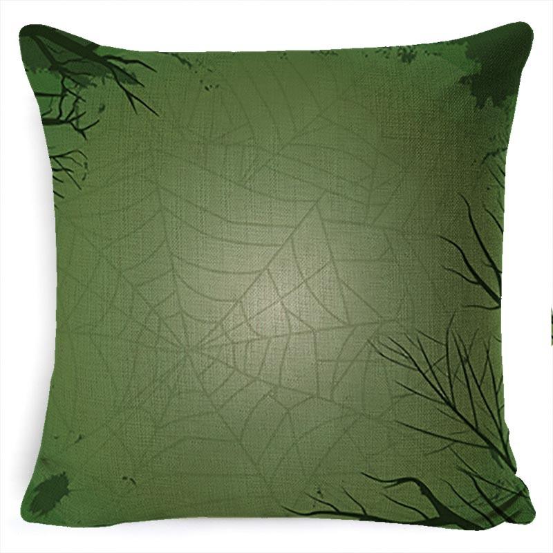 Наволочка Праздничная Вечеринка Хэллоуин Ужас Летучая Мышь Офисная Наволочка Подушка для Поддержки Поясницы в Автомобиле Поясничная Подушка