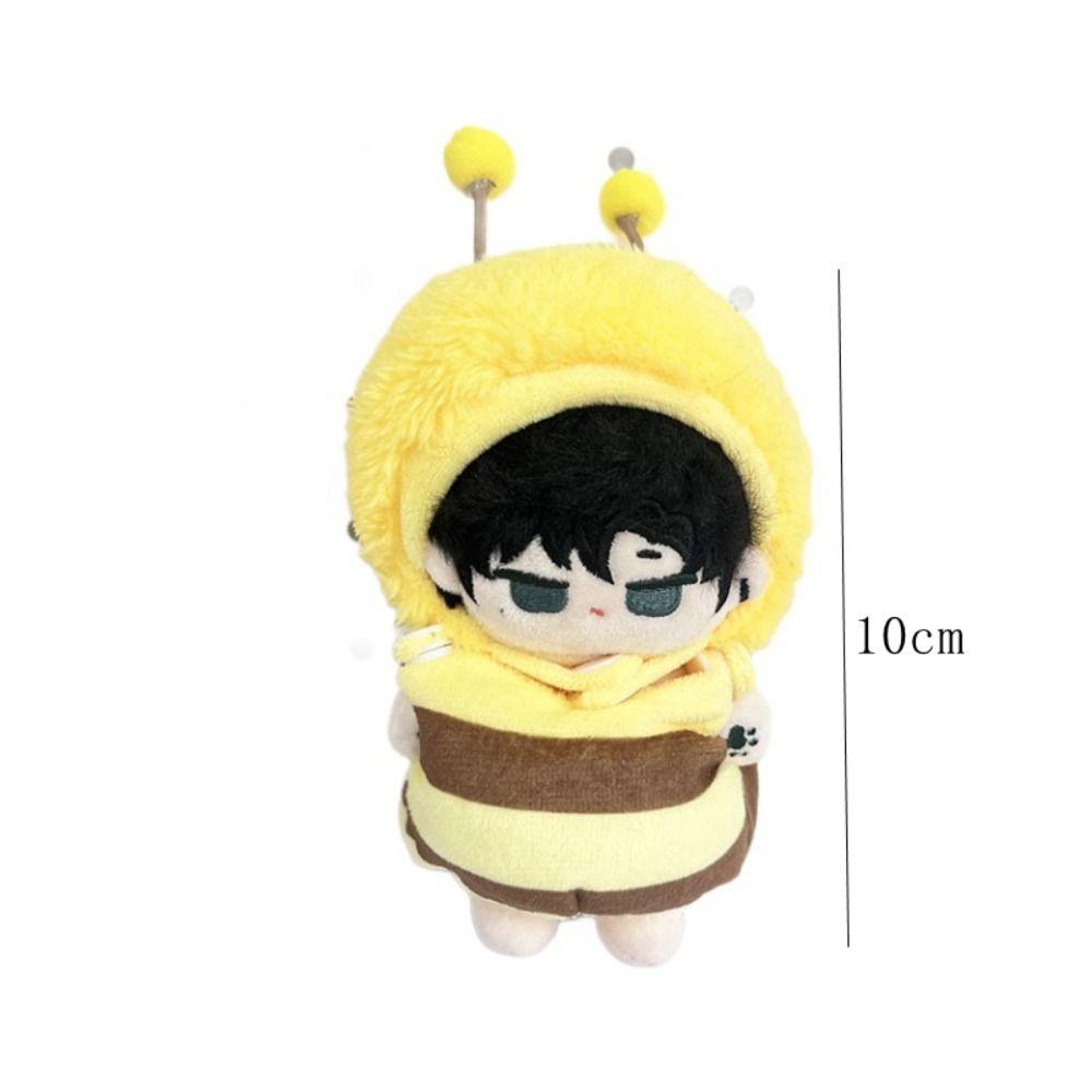 Shark and Bee 10cm Idol Doll Outfit Two Piece Suit Doll Changing Dressing Children Gift