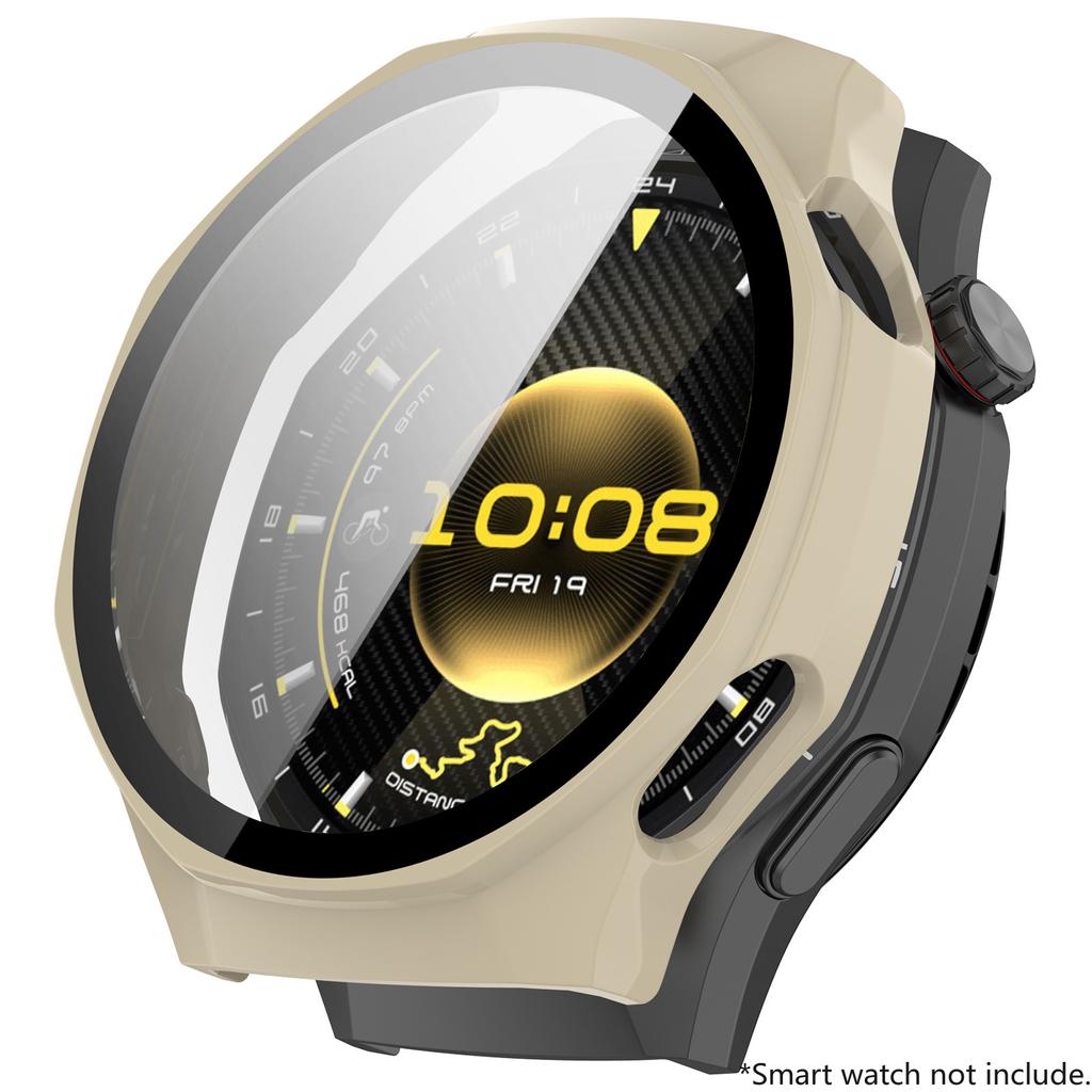 Полный защитный чехол для Huawei Watch GT 6 Pro 46 мм Чехол-защита экрана GT6 Pro 46 мм Чехол-оболочка PC 2-в-1 + Закаленное стекло