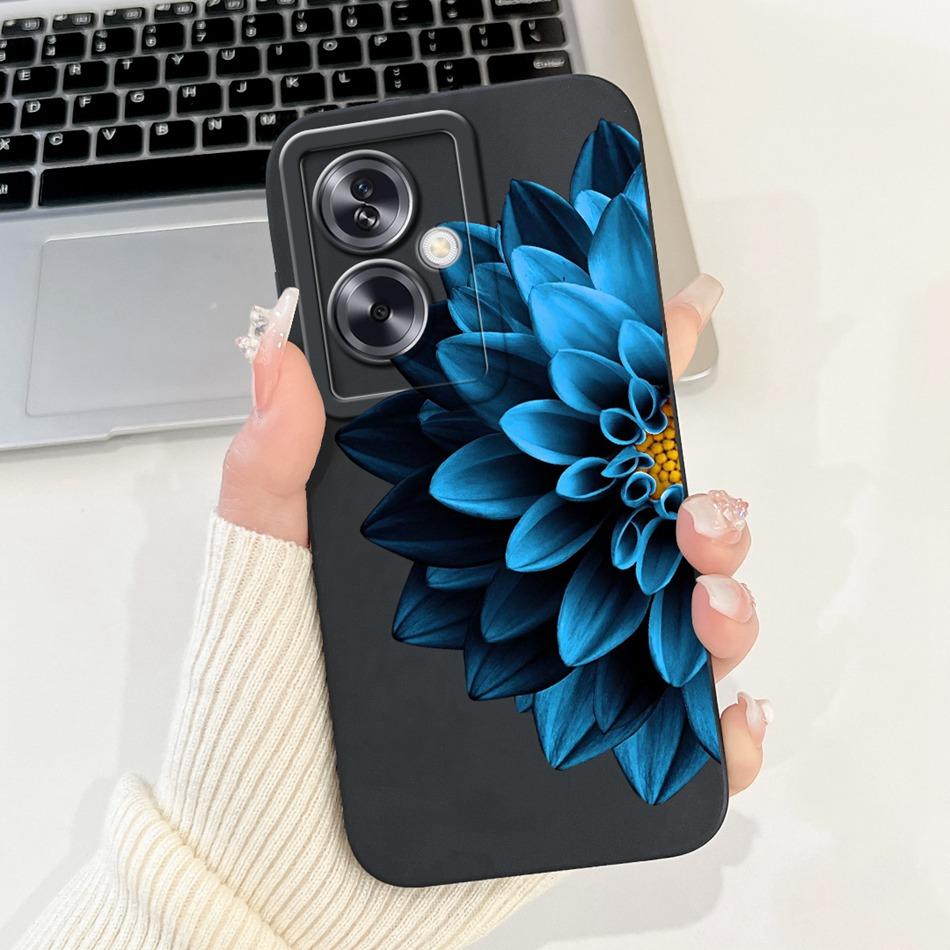 Для OPPO A79 5G Красивый Чехол для Телефона с Рисунком Розы и Бантом Для Oppo A79 5G CPH2553 CPH2557 Ударопрочные Мягкие Силиконовые Чехлы