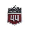 3D Metal 4X4 Mountain Cross Country Badge Auto 4WD Emblem Car Stickers For Car Styling Decals