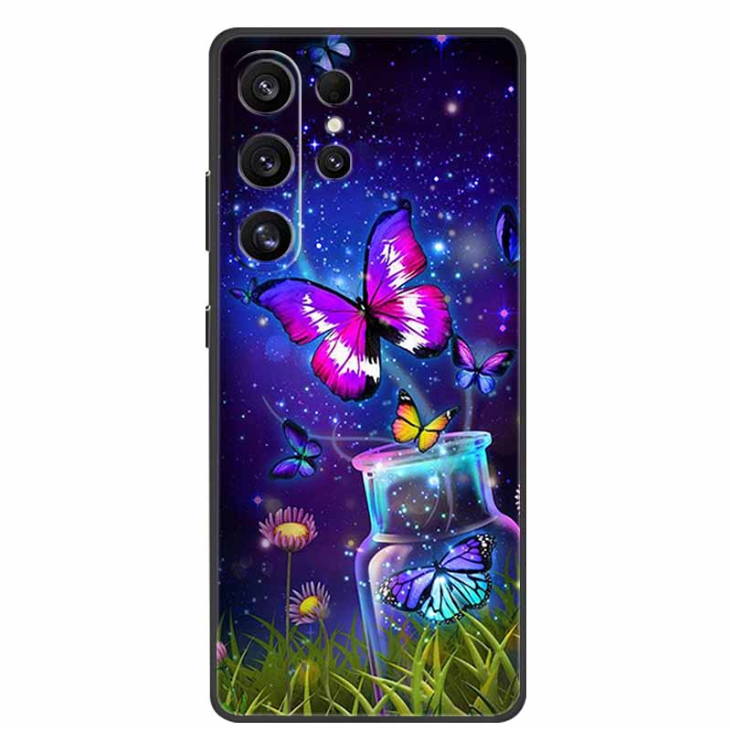 Чехол для Samsung Galaxy S26 Ultra Роскошный Мягкий Силиконовый ТПУ Чехол для Телефона для Samsung S26 Ultra S26Ultra 5G Мультяшный Защитный Чехол