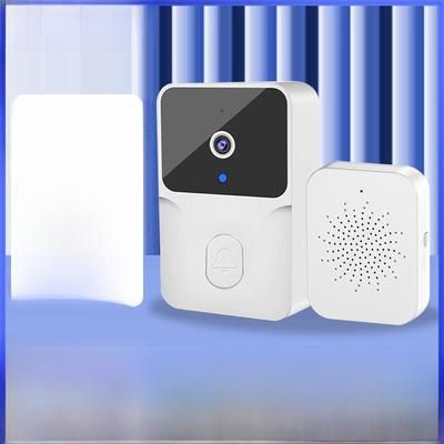 Маломощный Tuya Smart WiFi Видеодомофон HD Беспроводная домашняя безопасность с двусторонней связью Питание от батареи USB Перезаряжаемый Простая установка