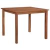Rectangular Garden Table In Solid Acacia Wood - VIDAXL - 85x85x74 Cm - 4 People