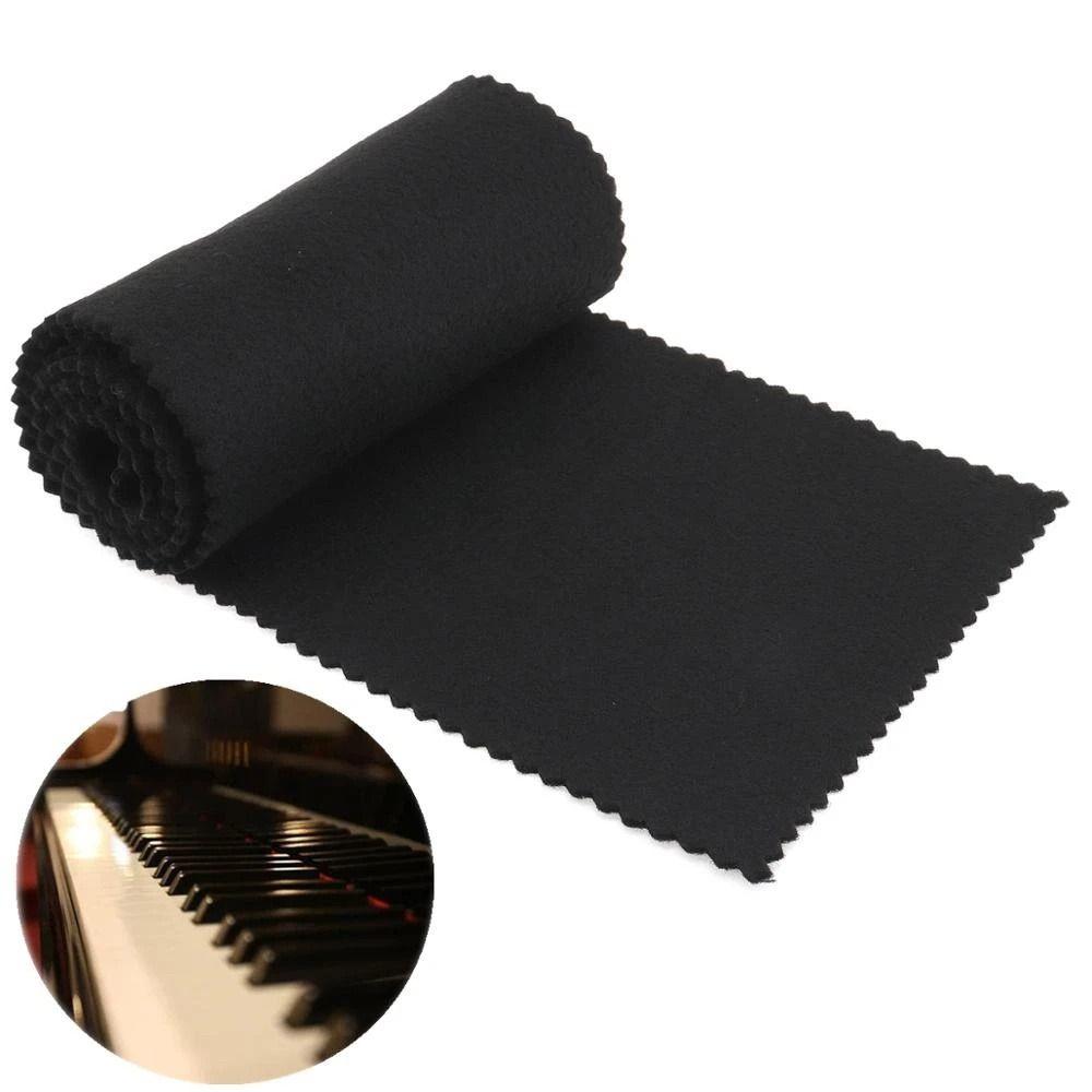 Black Red Keyboard Cover Piano Dustproof Cloth Piano Cover Piano Keys Cover Keyboard Dust Covers