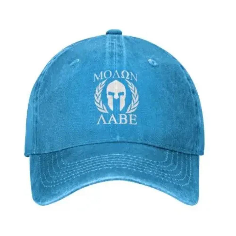 Molon Labe Спартанская Тракерная Кепка Snapback Шляпа для Мужчин Бейсбольные Мужские Шляпы Кепки для Логотипа