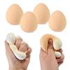 Unbreakable Artificial Egg Squeeze Toy Soft Rebound TPR Anti-stress Ball Pinch Toy Stress Relief