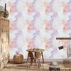 Ink Wallpaper Light Gray, White, and Lavender 50x1000