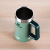 Stanley Adventure Vacuum Mug, 0.7L, Green, Big Grip Beer Stein, 10-02874-033 [Parallel Import]