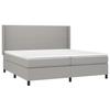 VidaXL Sommier à Lattes de Lit avec Matelas, Lit Rembourré, Lit Double, Lit Adulte de Chambre à Coucher Intérieur, Moderne, 3131297