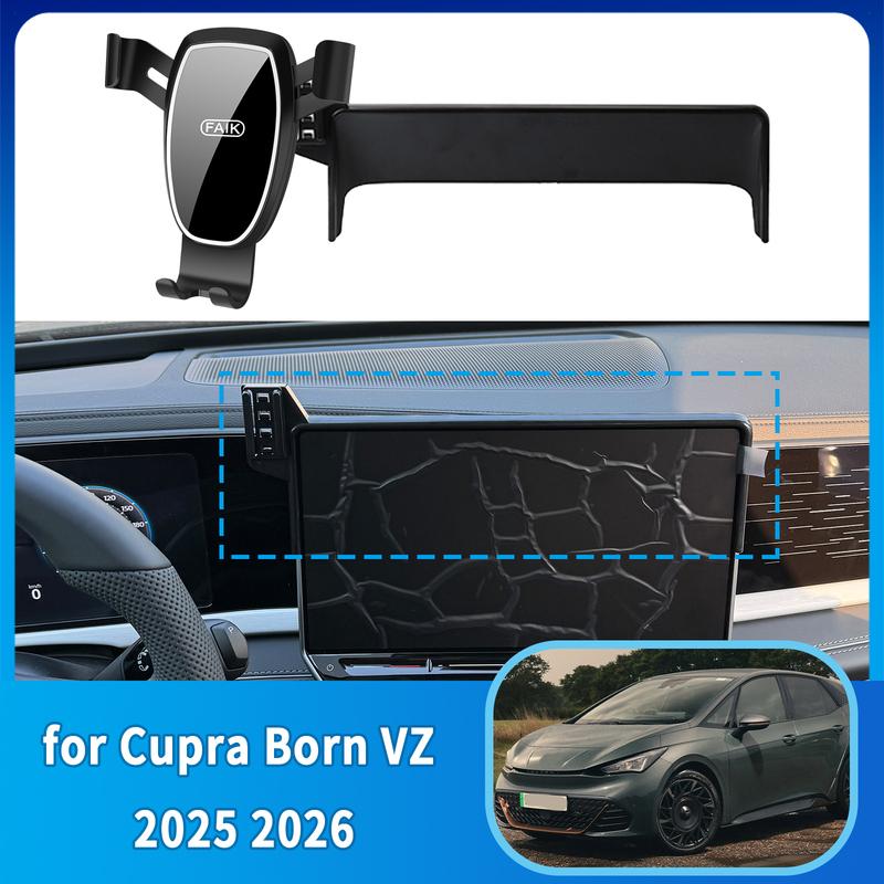 Автомобильный держатель для мобильного телефона подходит для Cupra Born VZ 2025 2026 12,9-дюймовая подставка для навигации Автомобильный GPS-кронштейн Аксессуары