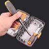 38-in-1 Multifunction Ratchet Wrench & Screwdriver Bit Set for Household & Mechanical Repairs