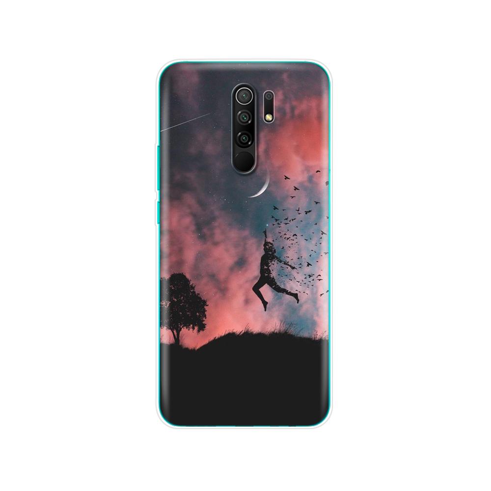 For Xiaomi Redmi 9 Case Silicon Back Cover Phone Case For Redmi 9 Soft Case 6.53 Inch Etui Coque Bumper Shockproof Protective